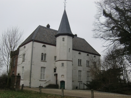 Kalkar : Ortsteil Wissel, Dorfstraße, Haus Kemnade ein alter Rittersitz wurde im spätklassizistischen Stil erbaut und befindet sich in Privatbesitz